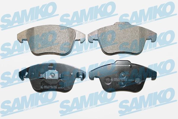 Brake Pad Set, disc brake - 5SP1480 SAMKO