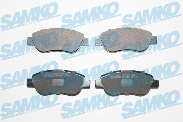 Kit pastiglie freno, Freno a disco - 5SP1491 SAMKO