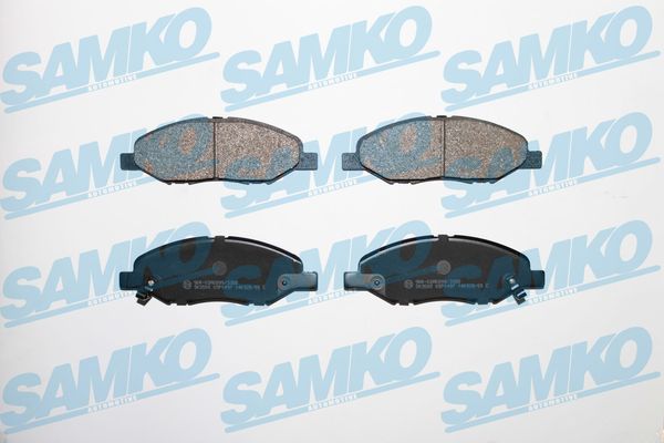 Комплект тормозных колодок, дисковый тормоз - 5SP1497 SAMKO