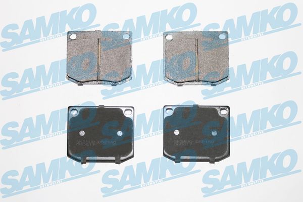 stabdžių trinkelių rinkinys, diskinis stabdys - 5SP150 SAMKO