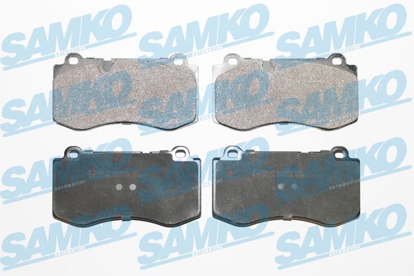stabdžių trinkelių rinkinys, diskinis stabdys - 5SP1506 SAMKO