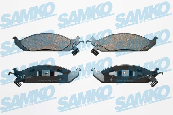 Brake Pad Set, disc brake - 5SP1519 SAMKO