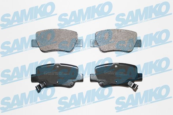 Kit pastiglie freno, Freno a disco - 5SP1522 SAMKO