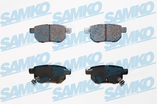 Комплект тормозных колодок, дисковый тормоз - 5SP1530 SAMKO