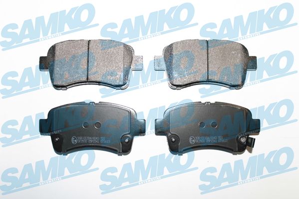 Brake Pad Set, disc brake - 5SP1541 SAMKO