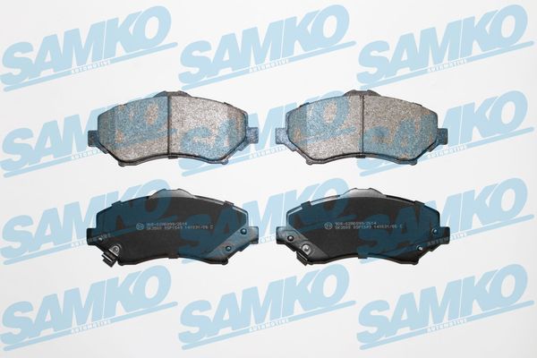 Brake Pad Set, disc brake - 5SP1549 SAMKO