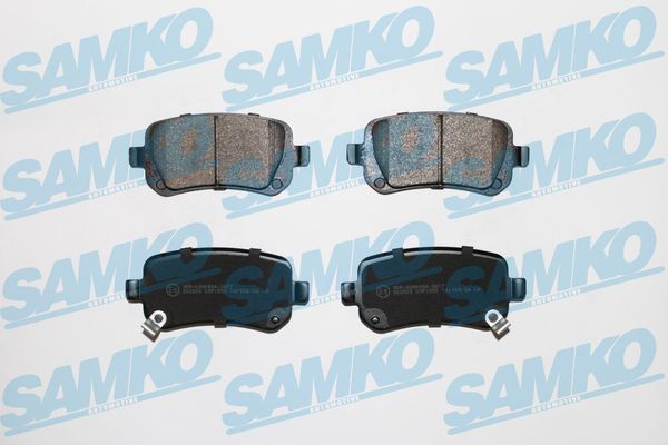 Комплект тормозных колодок, дисковый тормоз - 5SP1550 SAMKO