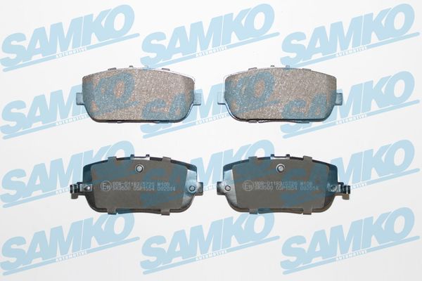 Brake Pad Set, disc brake - 5SP1554 SAMKO