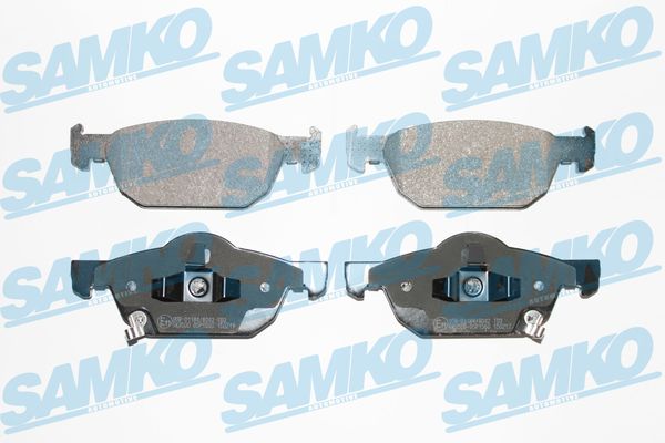 stabdžių trinkelių rinkinys, diskinis stabdys - 5SP1560 SAMKO
