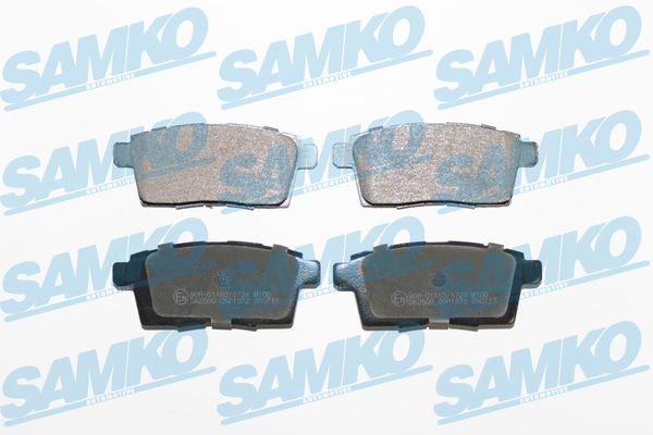 Brake Pad Set, disc brake - 5SP1572 SAMKO