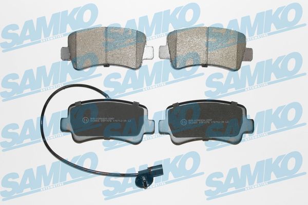 Brake Pad Set, disc brake - 5SP1578 SAMKO