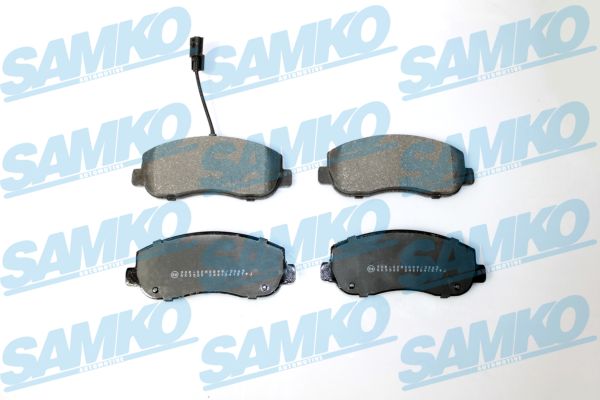 stabdžių trinkelių rinkinys, diskinis stabdys - 5SP1579 SAMKO