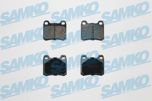 Brake Pad Set, disc brake - 5SP158 SAMKO