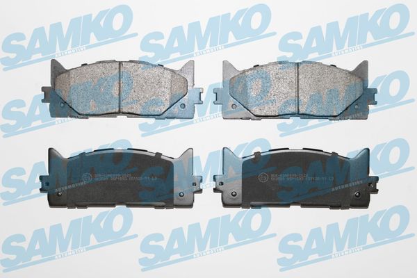 Brake Pad Set, disc brake - 5SP1593 SAMKO