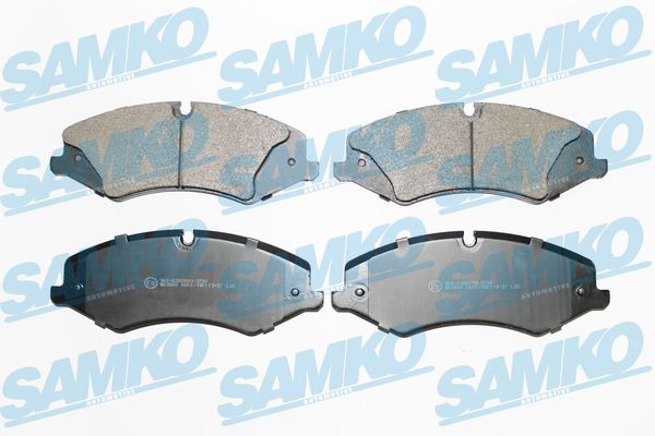 Brake Pad Set, disc brake - 5SP1600 SAMKO