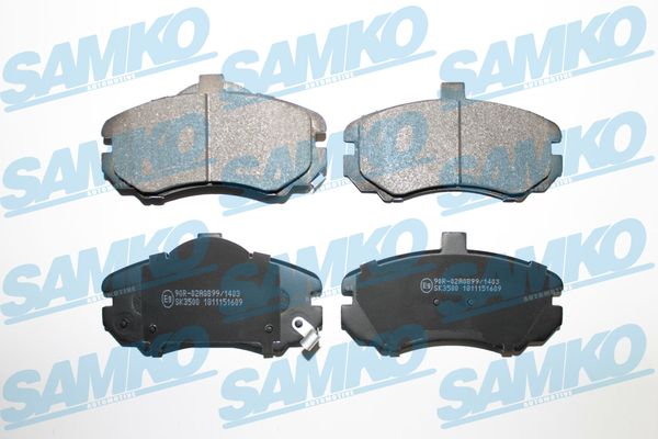 Brake Pad Set, disc brake - 5SP1609 SAMKO