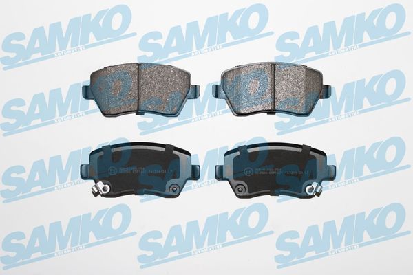 Kit pastiglie freno, Freno a disco - 5SP1621 SAMKO