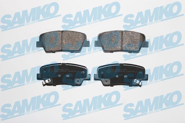 Brake Pad Set, disc brake - 5SP1625 SAMKO