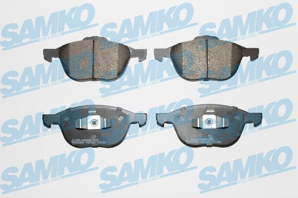 Kit pastiglie freno, Freno a disco - 5SP1627 SAMKO