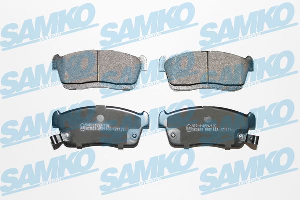 Brake Pad Set, disc brake - 5SP1632 SAMKO