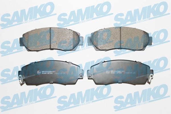 Brake Pad Set, disc brake - 5SP1634 SAMKO