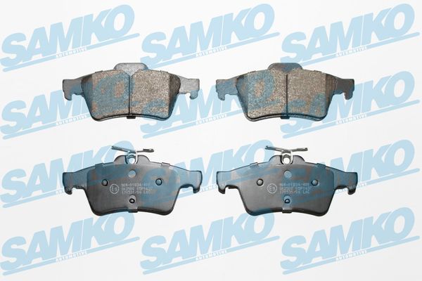 Brake Pad Set, disc brake - 5SP1637 SAMKO