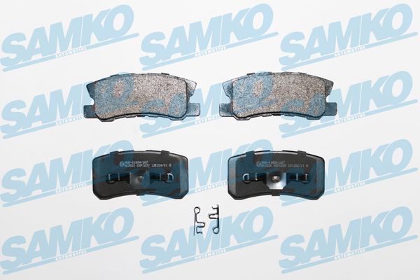 Brake Pad Set, disc brake - 5SP1639 SAMKO