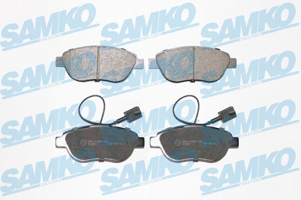 Brake Pad Set, disc brake - 5SP1657 SAMKO