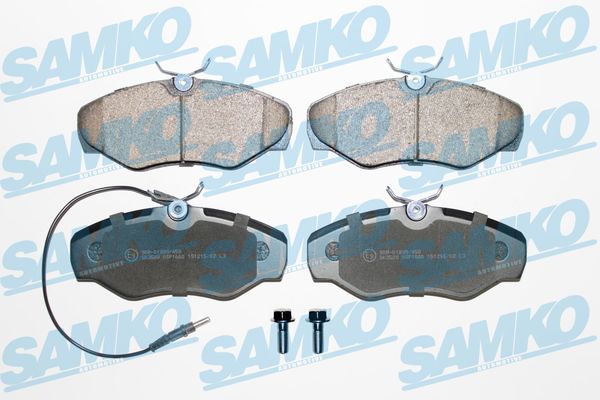 Kit pastiglie freno, Freno a disco - 5SP1660 SAMKO