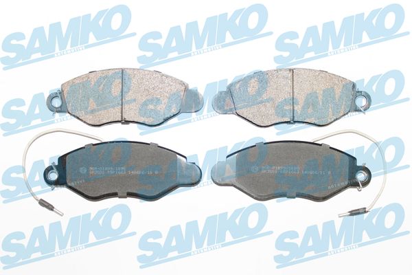Kit pastiglie freno, Freno a disco - 5SP1663 SAMKO