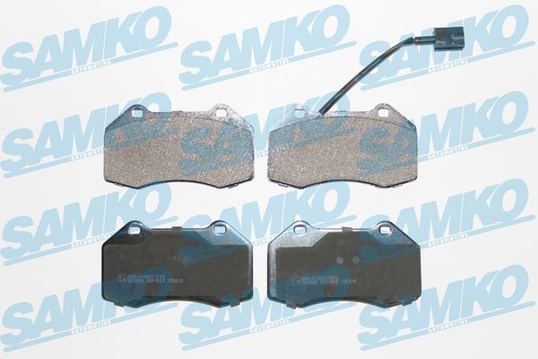 Brake Pad Set, disc brake - 5SP1670 SAMKO