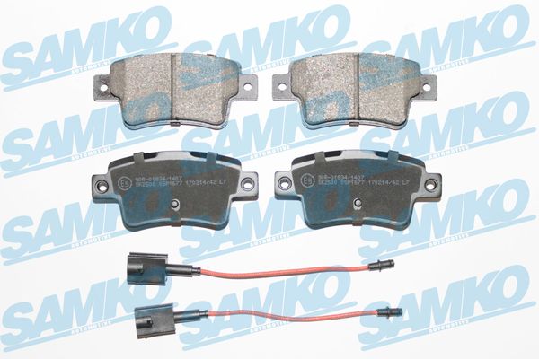 Brake Pad Set, disc brake - 5SP1677 SAMKO