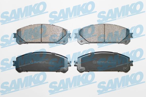 Brake Pad Set, disc brake - 5SP1691 SAMKO