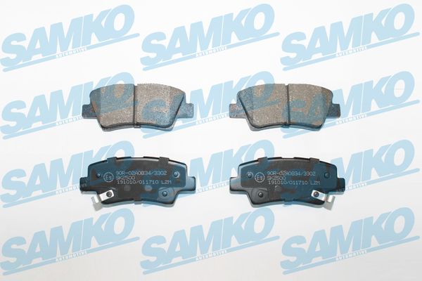 Brake Pad Set, disc brake - 5SP1710 SAMKO