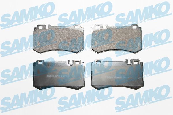 Комплект тормозных колодок, дисковый тормоз - 5SP1719 SAMKO