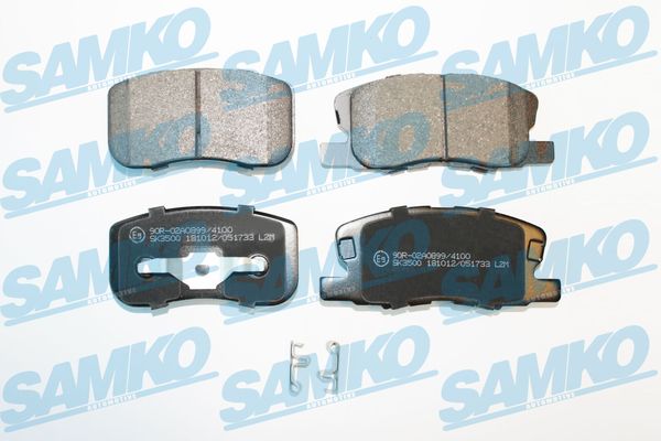 Kit pastiglie freno, Freno a disco - 5SP1733 SAMKO
