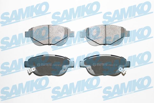 Kit pastiglie freno, Freno a disco - 5SP1760 SAMKO