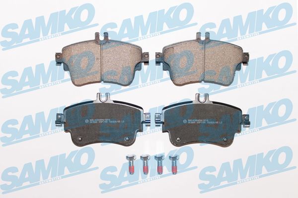 Комплект тормозных колодок, дисковый тормоз - 5SP1780 SAMKO