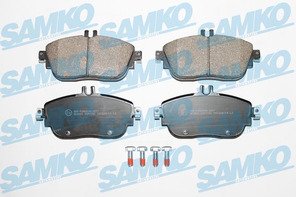 Комплект тормозных колодок, дисковый тормоз - 5SP1781 SAMKO