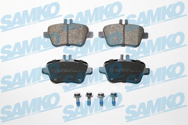 Brake Pad Set, disc brake - 5SP1782 SAMKO