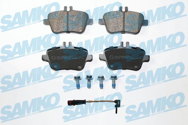 Brake Pad Set, disc brake - 5SP1782A SAMKO
