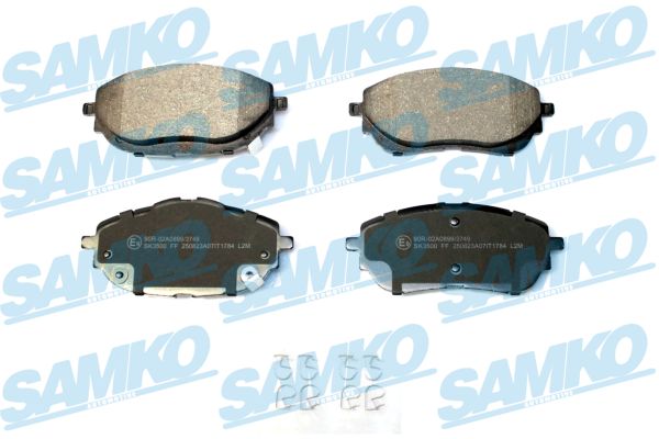 Brake Pad Set, disc brake - 5SP1784 SAMKO