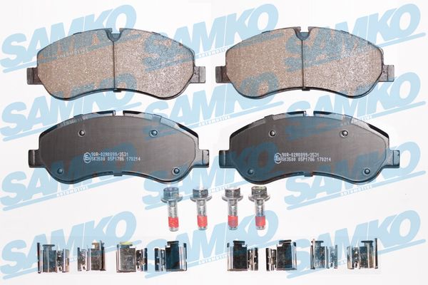 Kit pastiglie freno, Freno a disco - 5SP1786 SAMKO