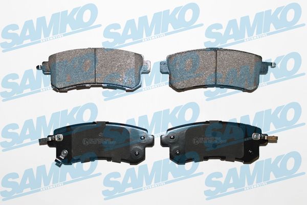 stabdžių trinkelių rinkinys, diskinis stabdys - 5SP1798 SAMKO