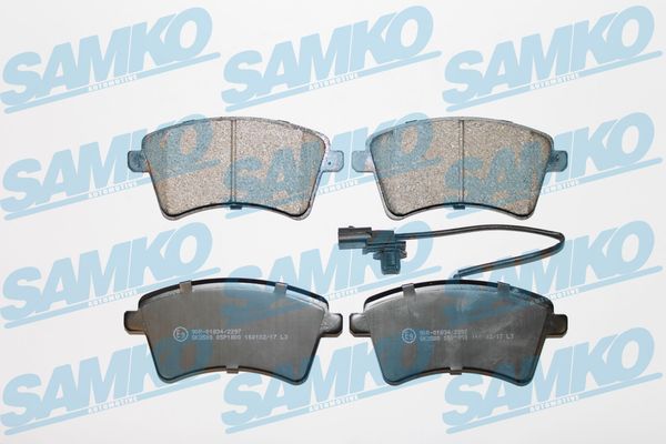 Brake Pad Set, disc brake - 5SP1800 SAMKO
