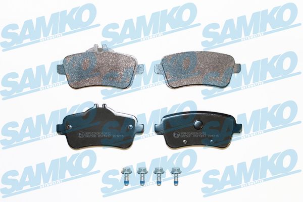 Brake Pad Set, disc brake - 5SP1817 SAMKO