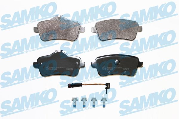 Brake Pad Set, disc brake - 5SP1817A SAMKO
