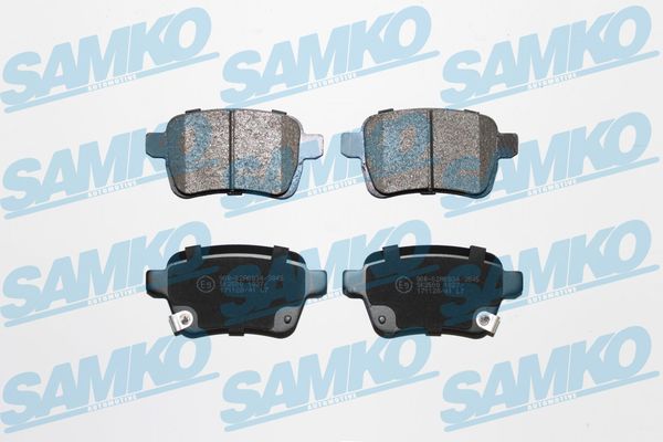 Комплект тормозных колодок, дисковый тормоз - 5SP1827 SAMKO