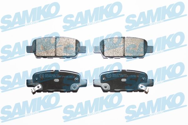 Brake Pad Set, disc brake - 5SP1839 SAMKO