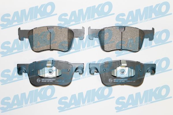 Kit pastiglie freno, Freno a disco - 5SP1852 SAMKO